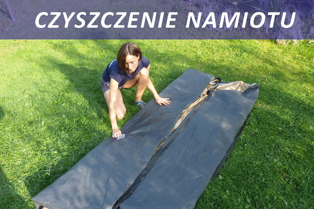 Jak wyczyścić namiot?