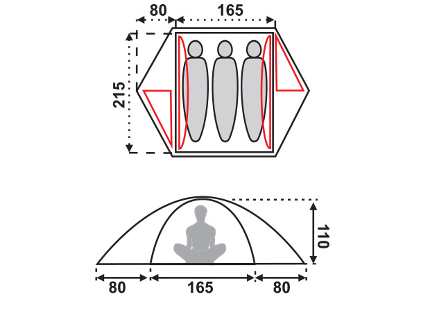 REKVIK III NG 2.0 / 2.6 kg tent