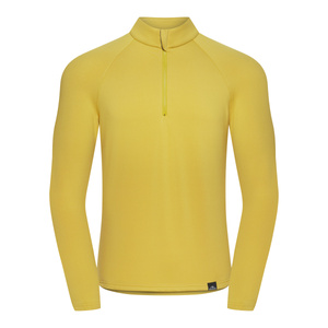 VIK 1/4 Zip Men Amber Yellow