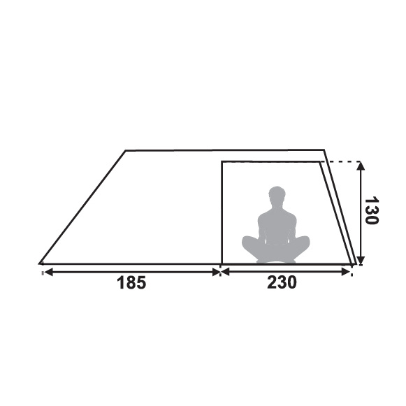 Family tent KORSYKA IV NG / 7.6 kg