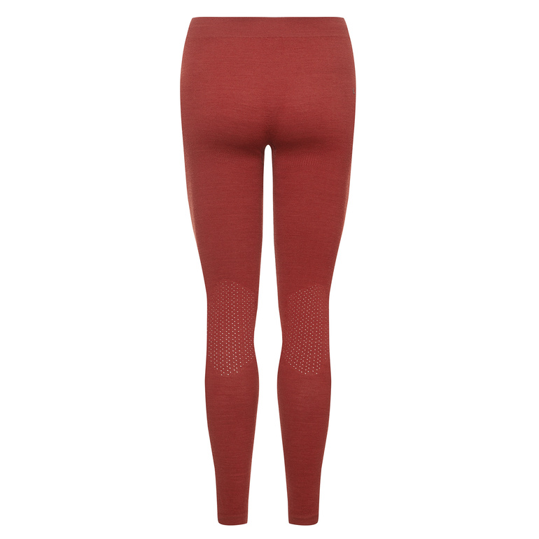 Oxiva Merino Leggings Women Oaky Red