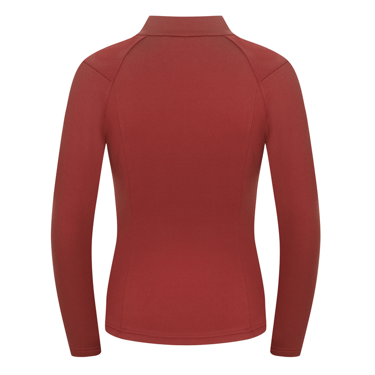 VIK 1/4 Zip Women Oaky Red