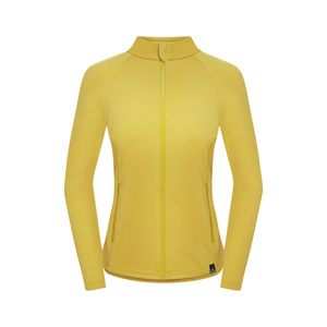 VIK Full Zip Women Amber Yellow