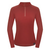 VIK 1/4 Zip Women Oaky Red