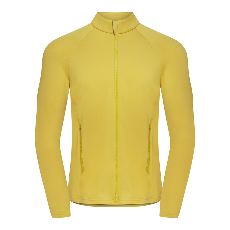 VIK Full Zip Men Amber Yellow