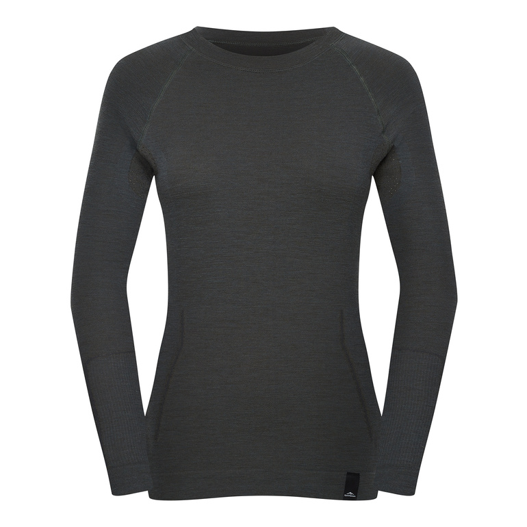 Oxiva Merino Longsleeve Women Deep Forest