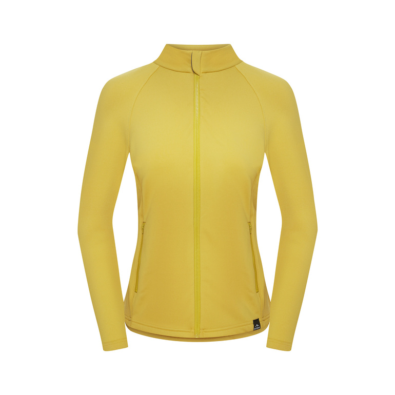 VIK Full Zip Women Amber Yellow 