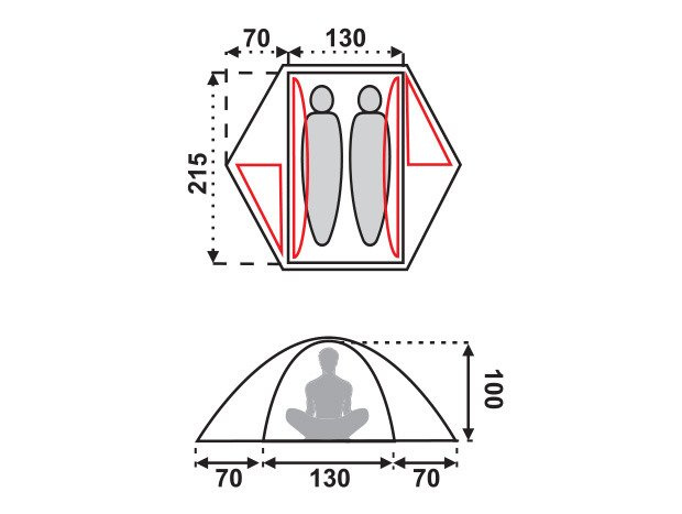 REKVIK II tent / 2,35 kg