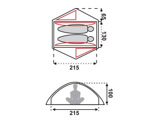 SIERRA II COMFORT tent / 3,6 kg