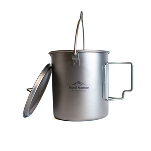 JACON HENGE TITANIUM CUP 750 ml titanium cup