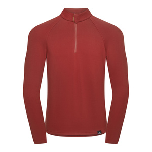 VIK 1/4 Zip Men Oaky Red