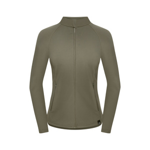 VIK Full Zip Women Forest Olive