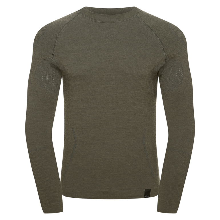 Oxiva Merino Longsleeve Men Olive