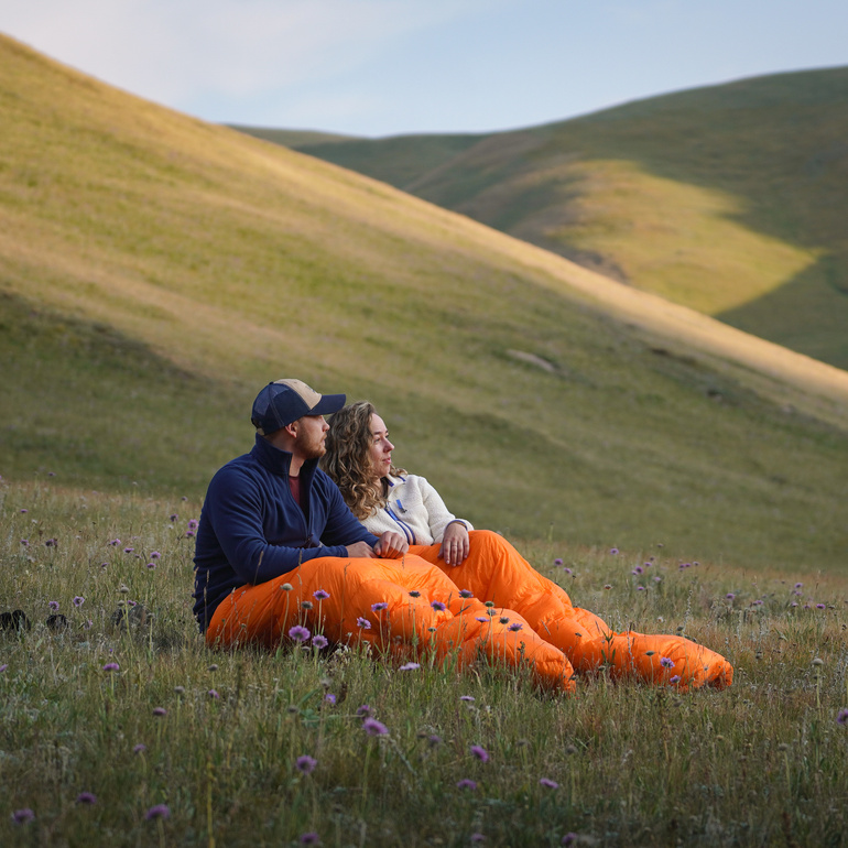 SVALBARD 510 DUCK HYDRO MID LEFT down sleeping bag -6°C/825g