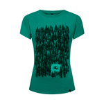 SKOG WOMEN emerald t-shirt