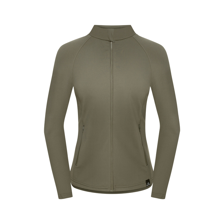 VIK Full Zip Women Forest Olive