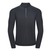 VIK 1/4 Zip Men Rocky Grey