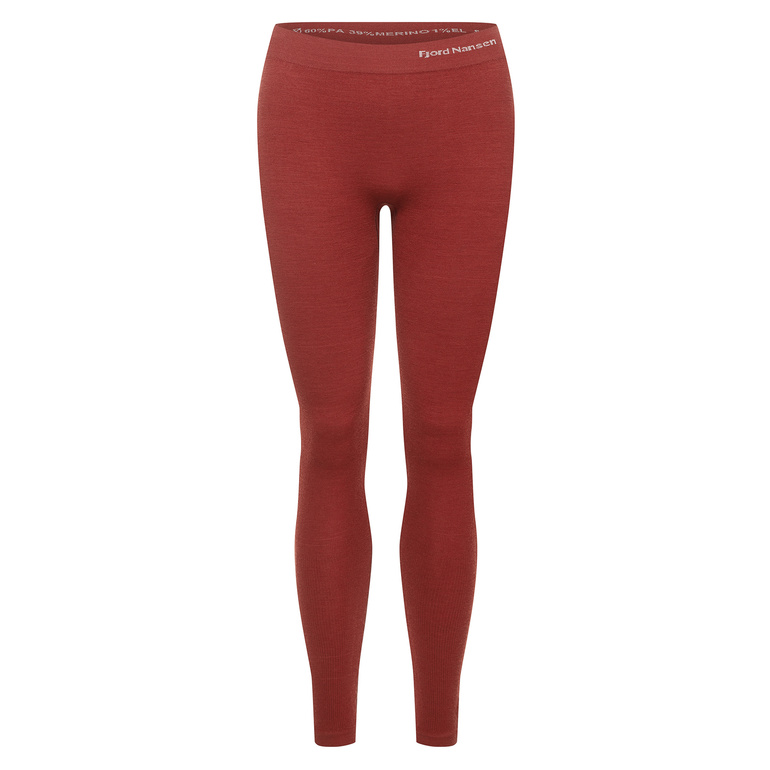 Oxiva Merino Leggings Women Oaky Red