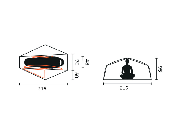TORDIS I UL tent / 1.75 kg