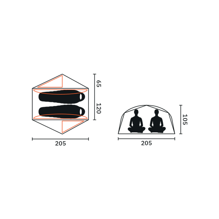 TORDIS II UL tent / 2.2 kg