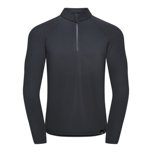 VIK 1/4 Zip Men Rocky Grey