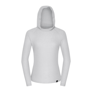 CHILO HOODED LONGSLEEVE WOMEN Linen T-Shirt