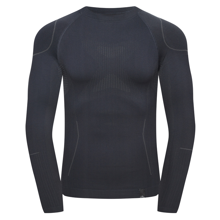 Riffe Longsleeve Men Rocky Grey