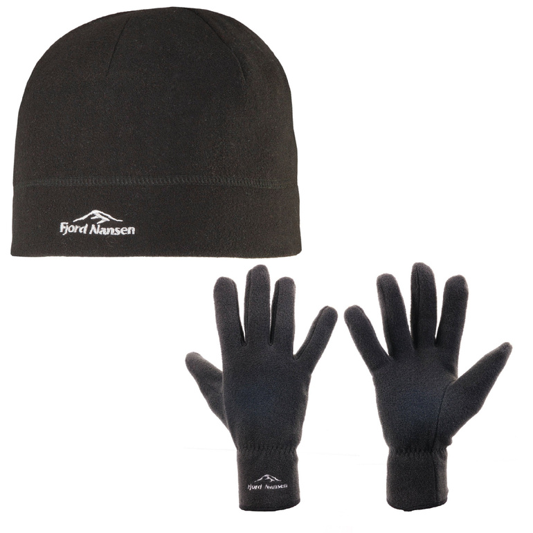 FALL hat and MICROPILE gloves set